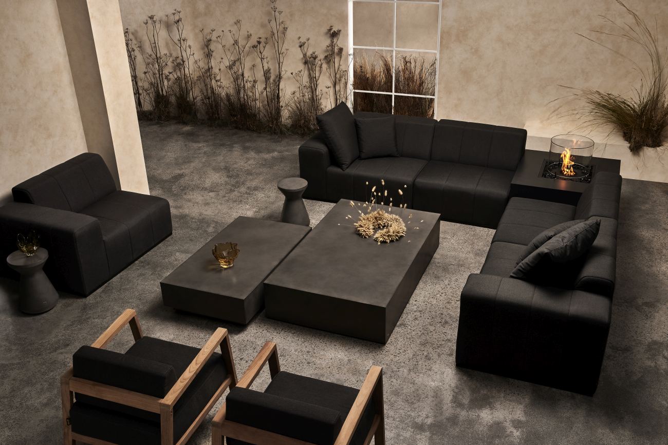 Connect Modular 6 U-Chaise Sectional - Indoor and Outdoor Modular Sofa
