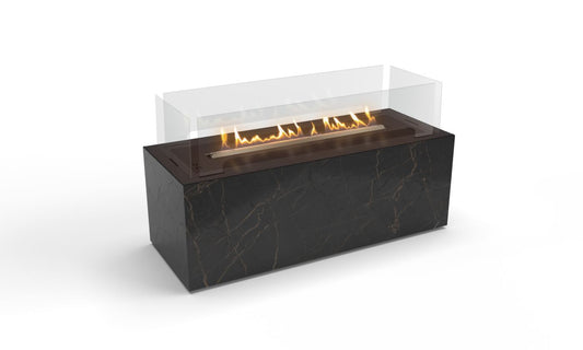 Planika - Free standing fireplace - BOX LAURENT WITH PRIME FIRE 990