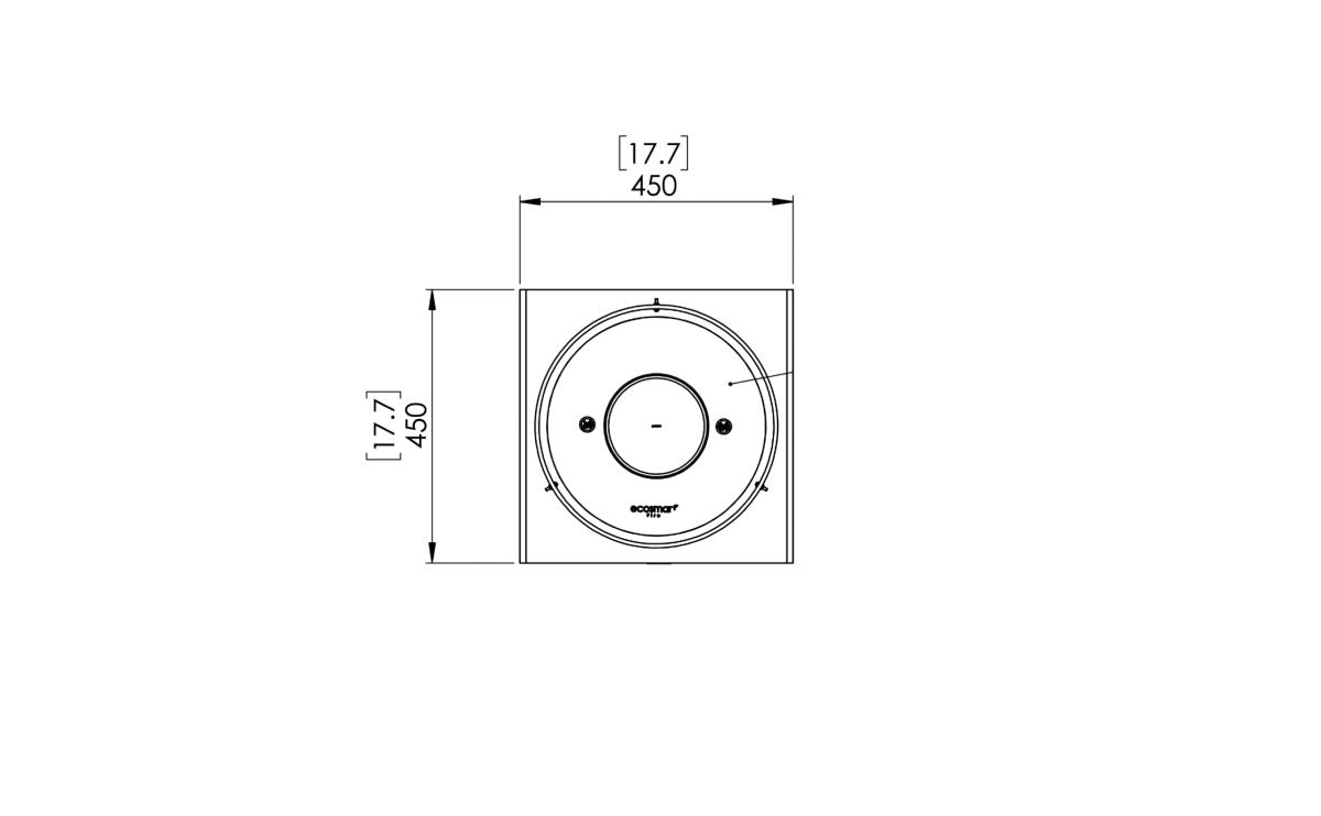 EcoSmart Fire - Free standing - Pop 8T