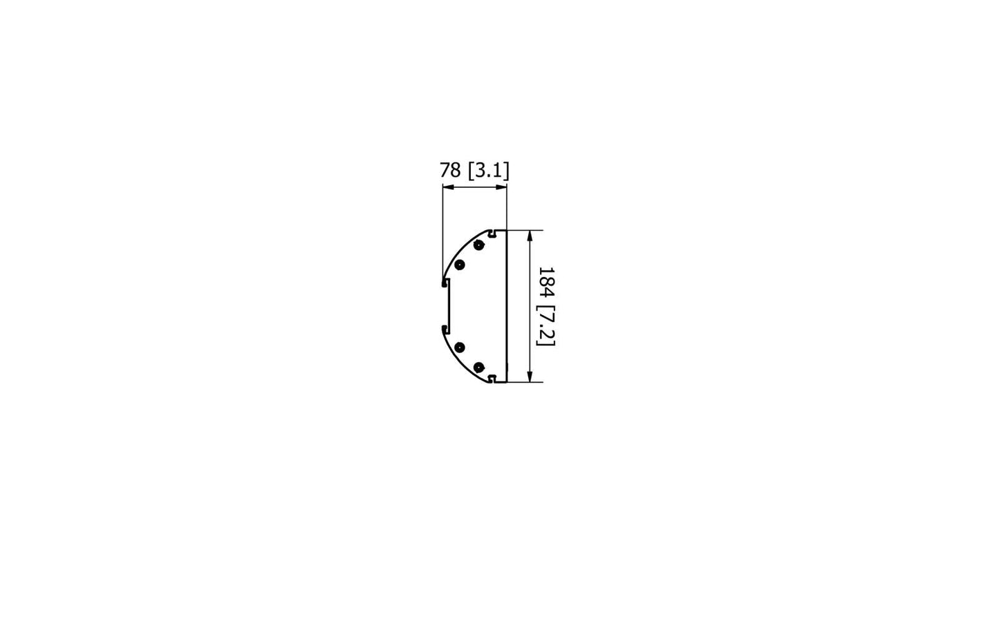 Heatscope heater - Spot 1600W - Radiant Heater - Black