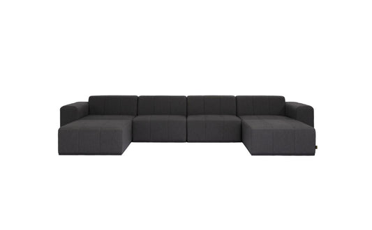 Connect Modular 6 U-Chaise Sectional - Indoor and Outdoor Modular Sofa
