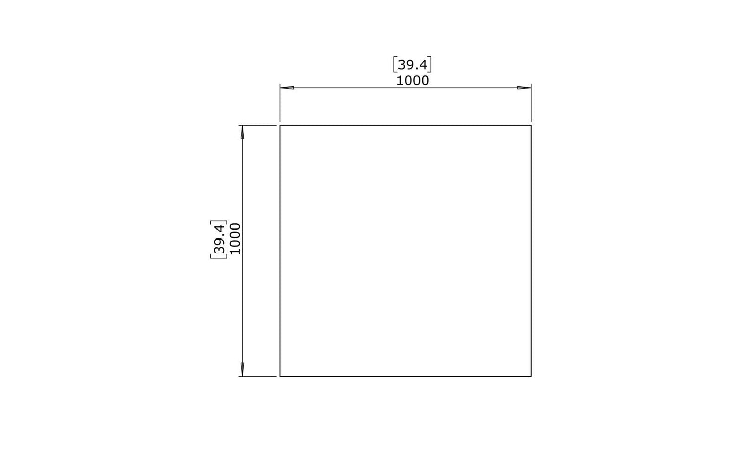 Blinde Design - Bloc L4 - Coffee Table - Graphite