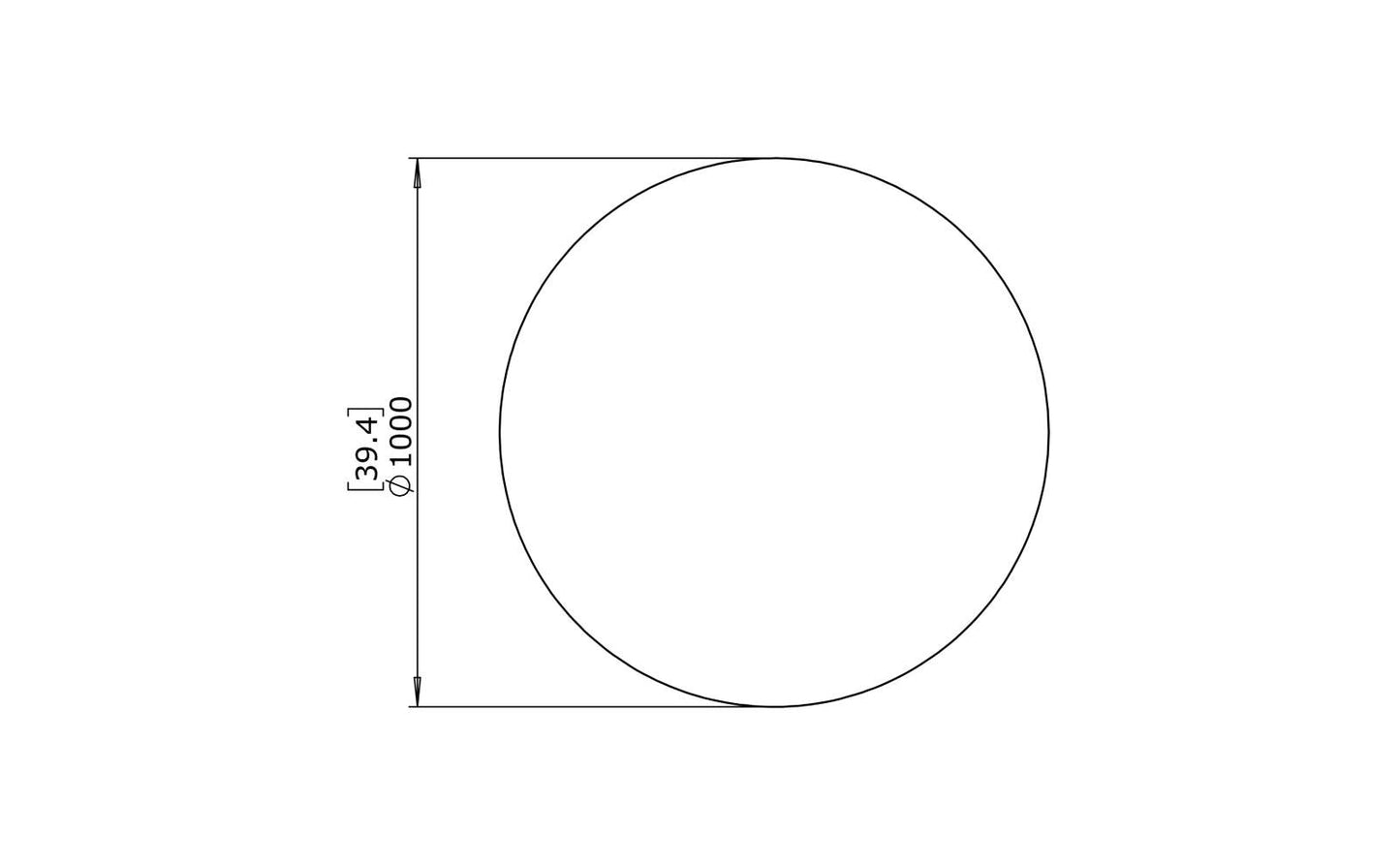 Blinde Design - Circ L1 - Coffee Table - Graphite