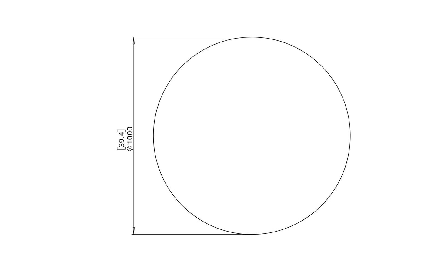 Blinde Design - Circ M2 - Coffee Table - Graphite