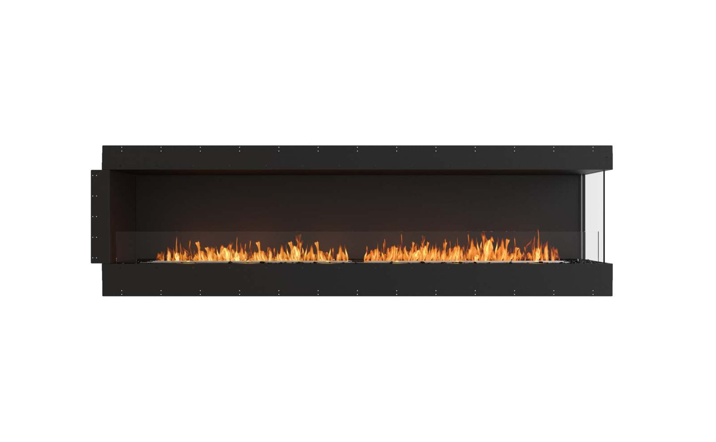 EcoSmart - Flex Fireplace 104RC - Right Corner - Black