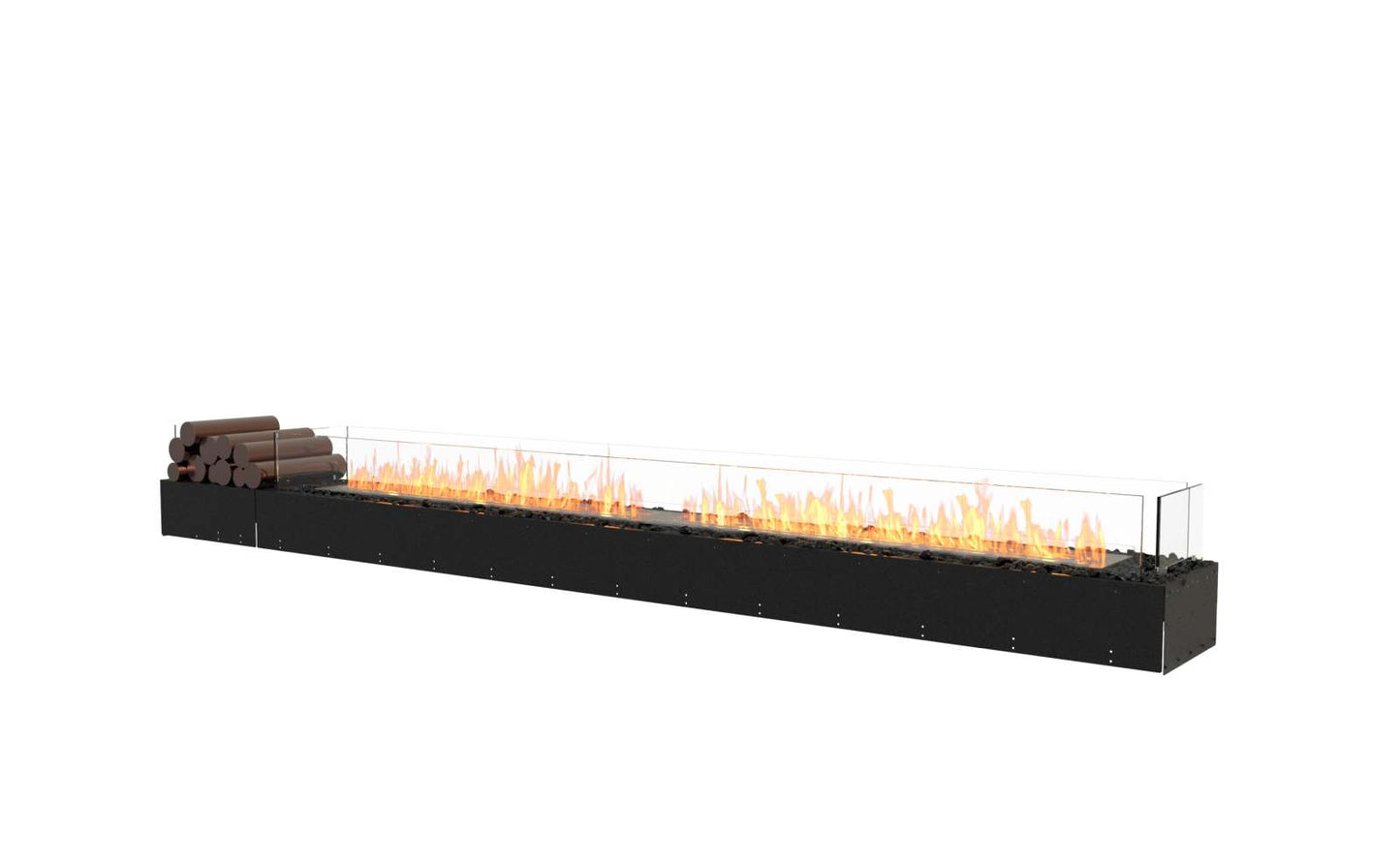 EcoSmart - Flex Fireplace 122BN.BX1 - Bench - Black