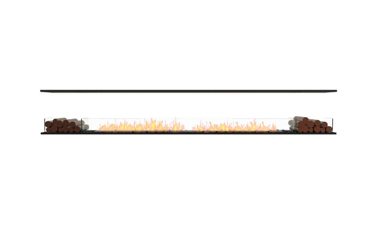 EcoSmart - Flex Fireplace 140IL.BX2 - Island - Black