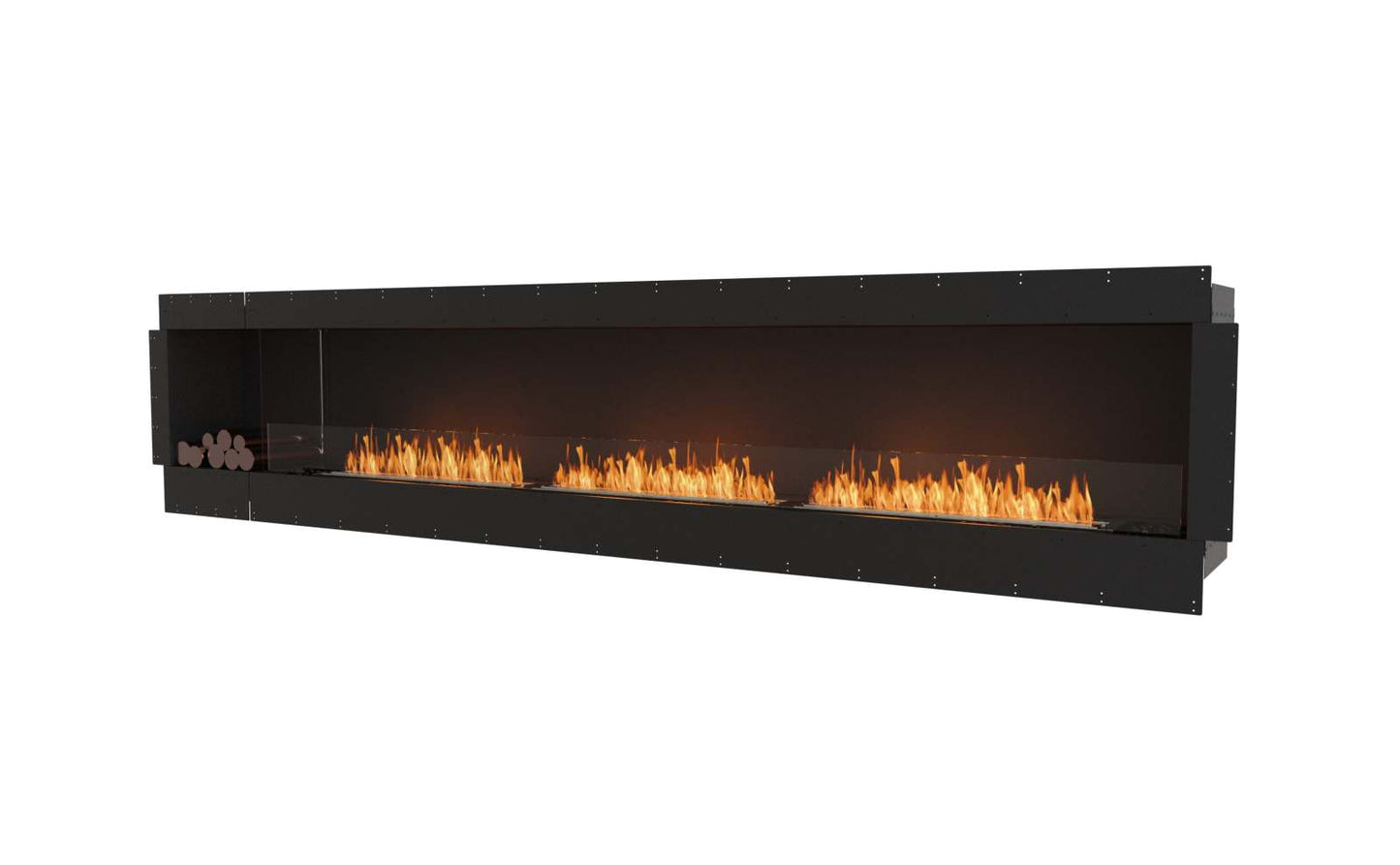 EcoSmart - Flex Fireplace 140SS.BXL - Single Sided - Black