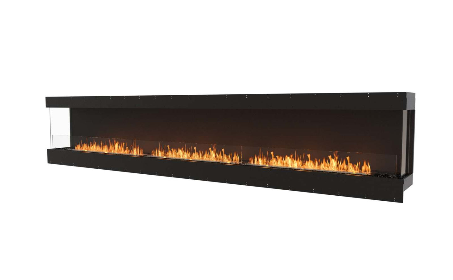 EcoSmart - Flex Fireplace 158BY - Bay - Black