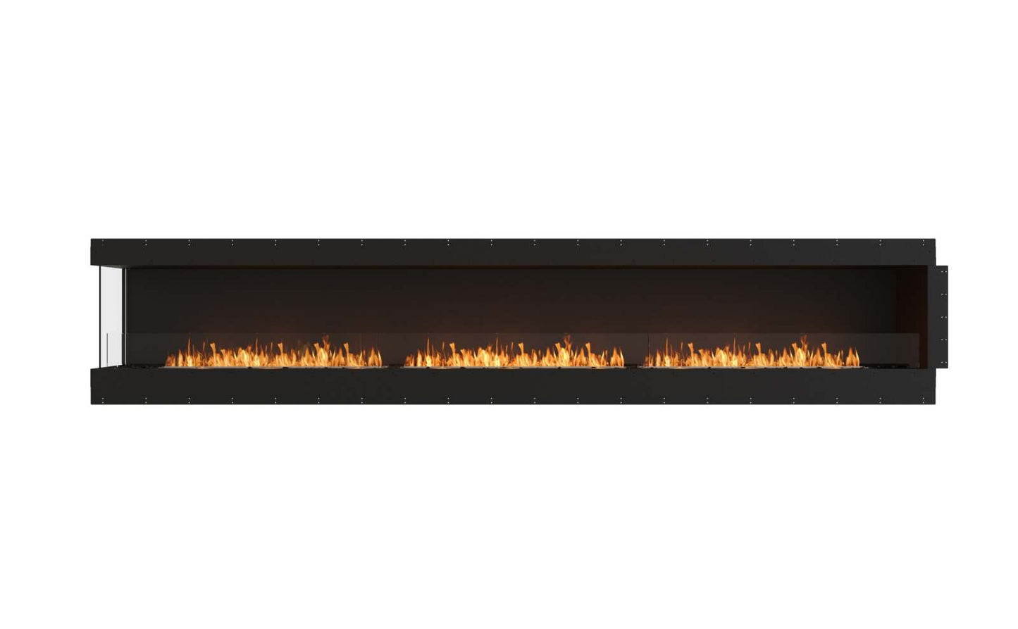 EcoSmart - Flex Fireplace 158LC - Left Corner - Black