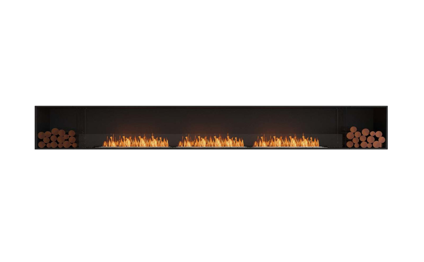 EcoSmart - Flex Fireplace 158SS.BX2 - Single Sided - Black