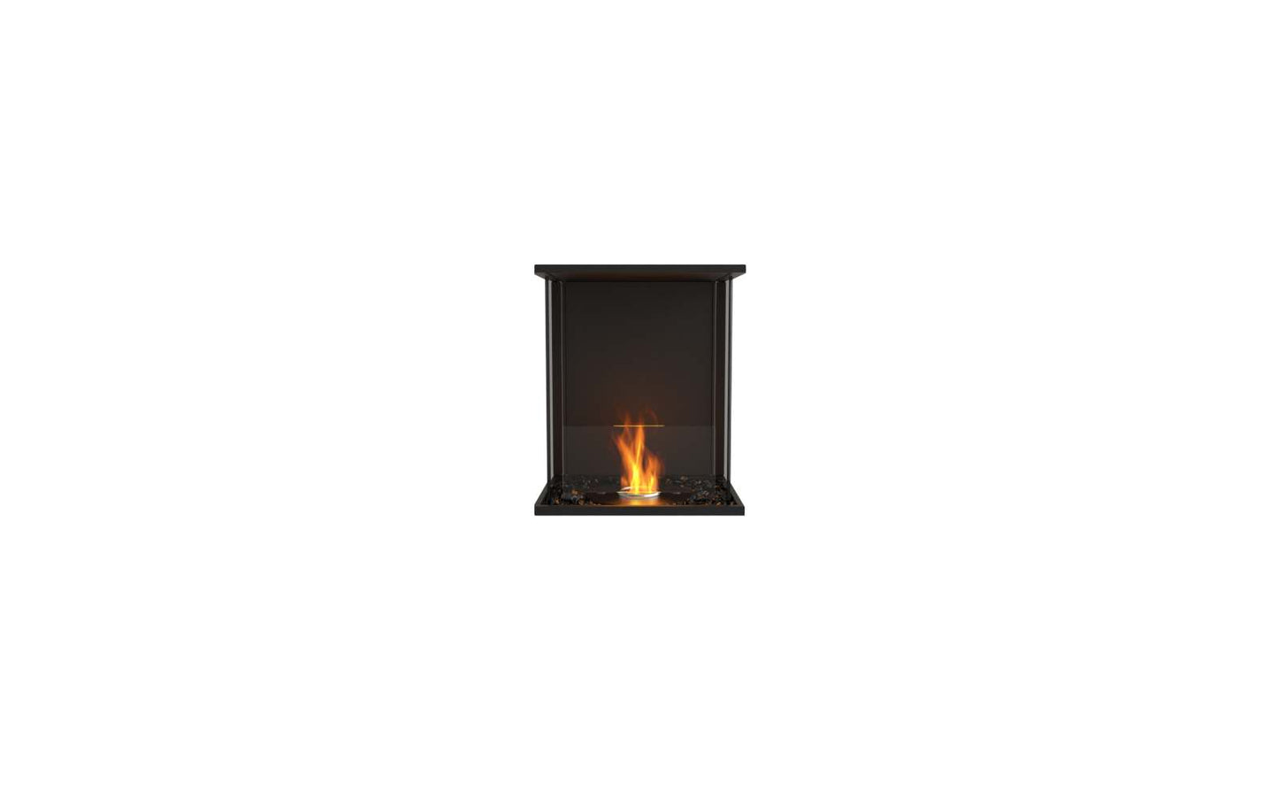 EcoSmart - Flex Fireplace 18BY - Bay - Black