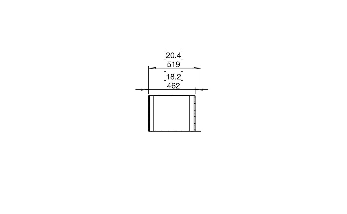 EcoSmart - Flex Fireplace 18PN - Peninsula - Black