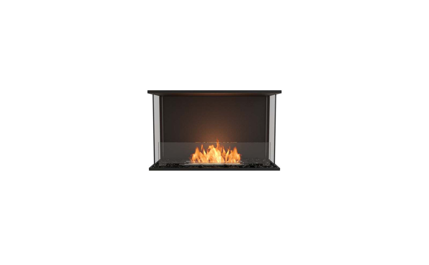 EcoSmart - Flex Fireplace 32BY - Bay - Black