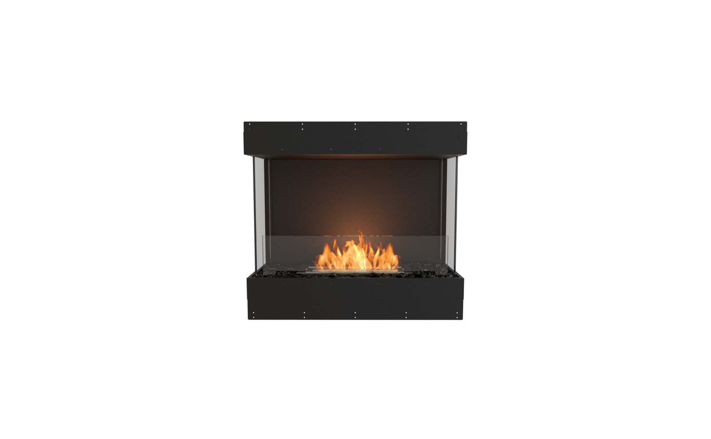 EcoSmart - Flex Fireplace 32BY - Bay - Black