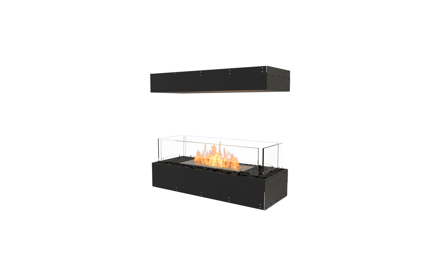 EcoSmart - Flex Fireplace 32IL - Island - Black