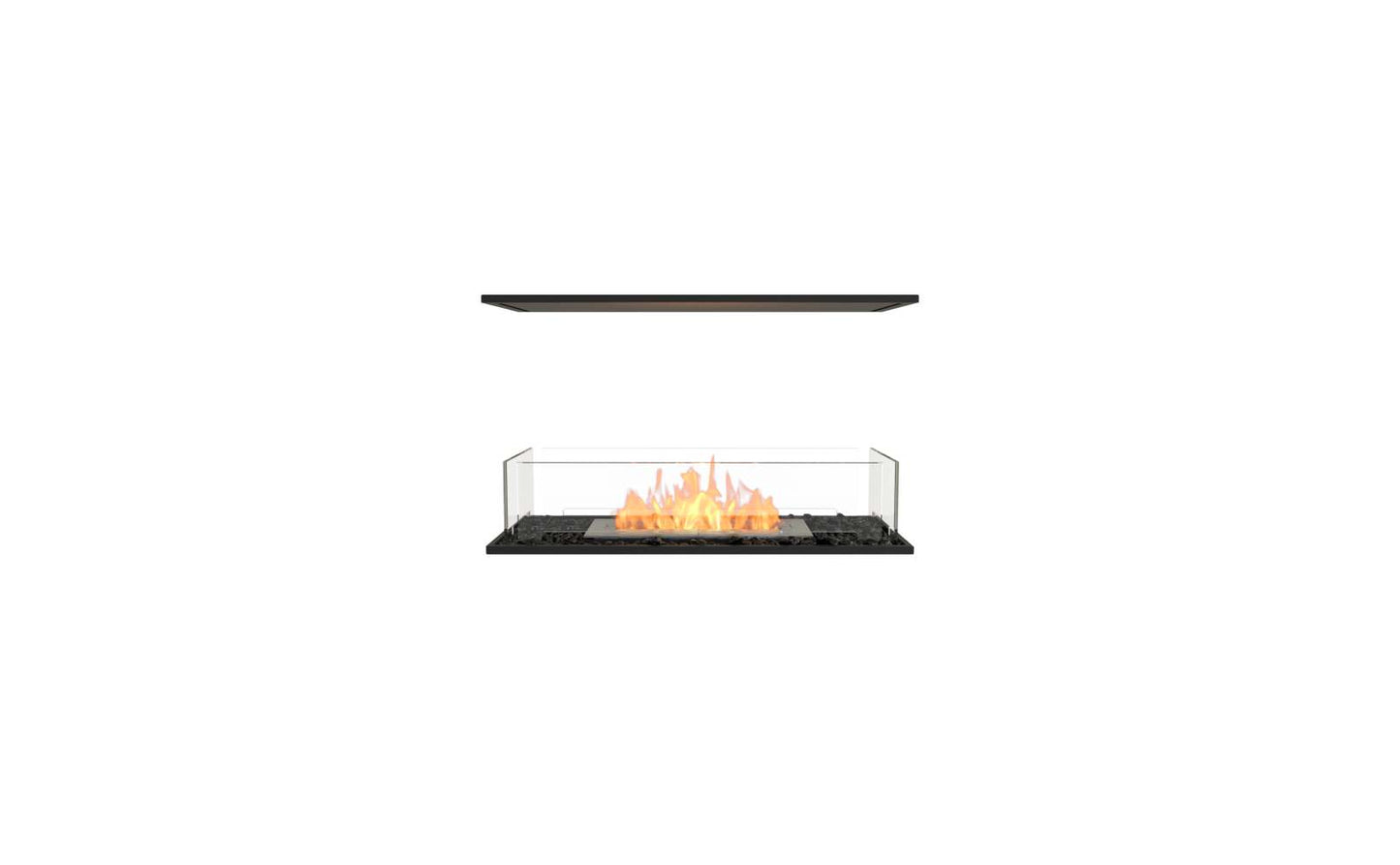 EcoSmart - Flex Fireplace 32IL - Island - Black