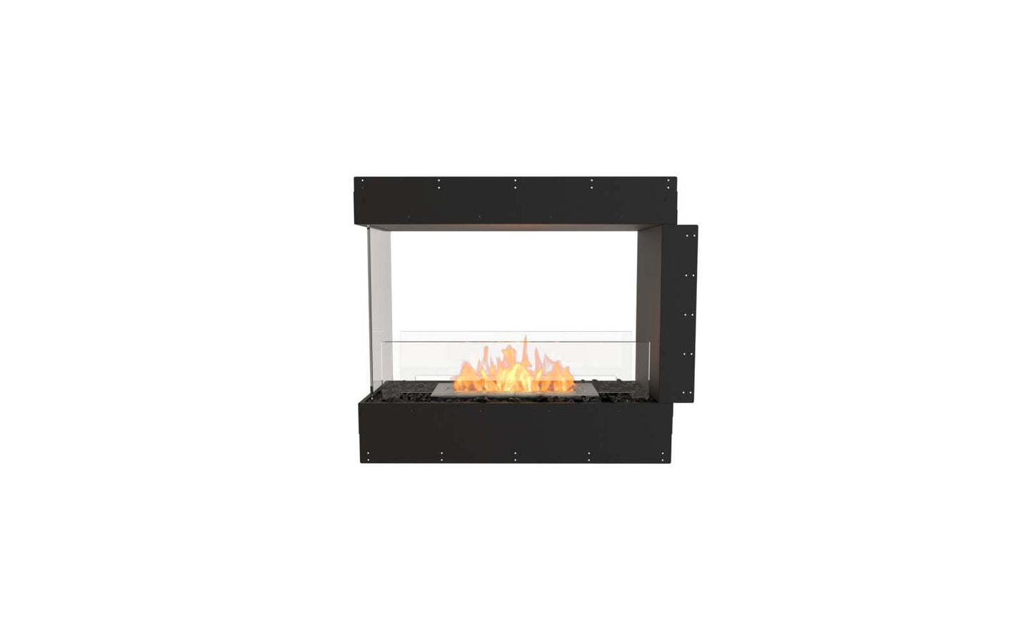 EcoSmart - Flex Fireplace 32PN - Peninsula - Black