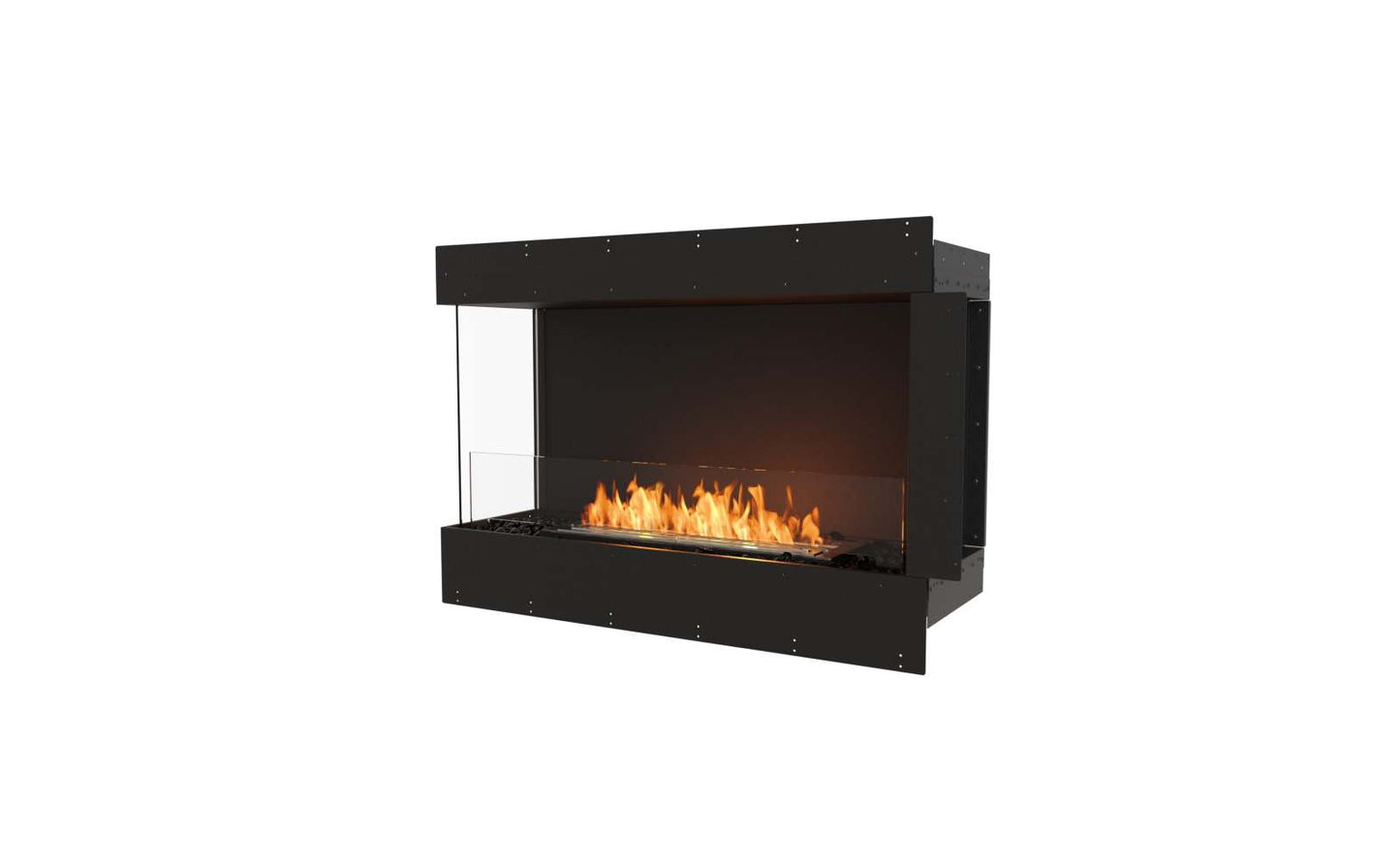 EcoSmart - Flex Fireplace 42LC - Left Corner - Black