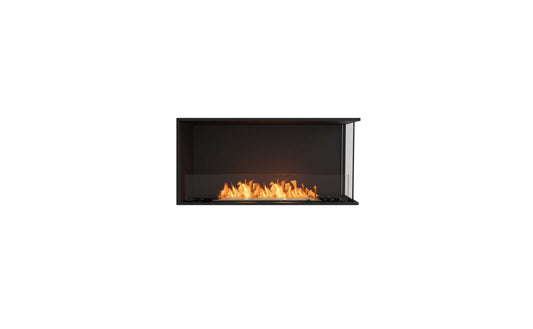 EcoSmart - Flex Fireplace 42RC - Right Corner - Black