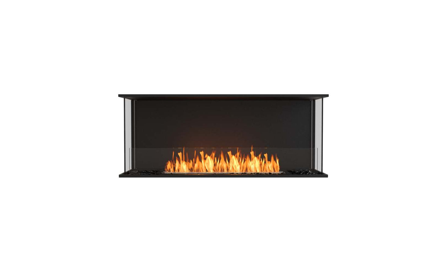 EcoSmart - Flex Fireplace 50BY - Bay - Black