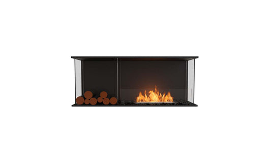 EcoSmart - Flex Fireplace 50BY.BXL - Bay - Black