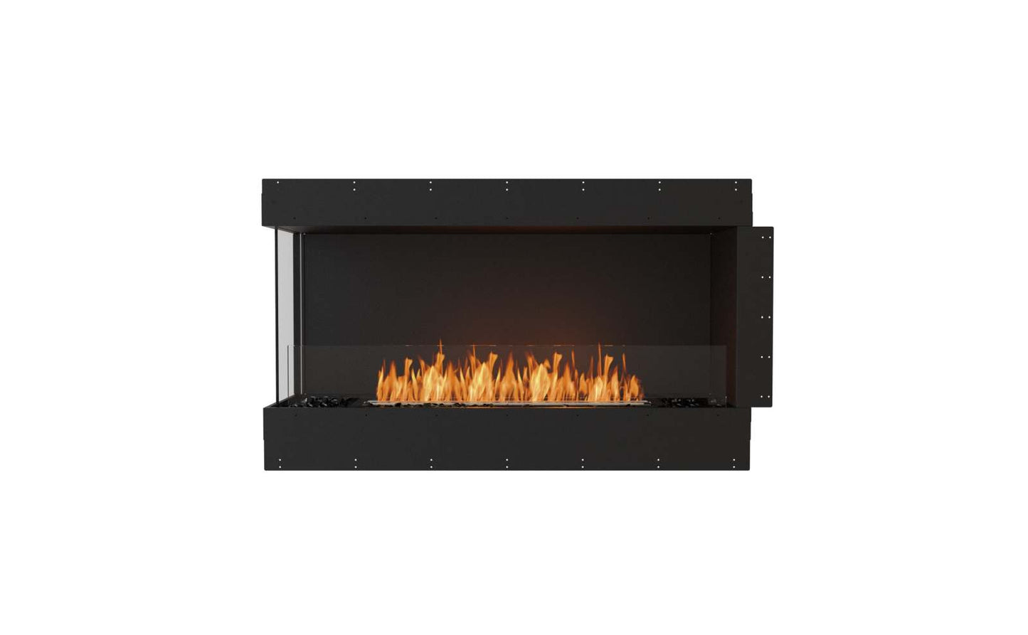 EcoSmart - Flex Fireplace 50LC - Left Corner - Black