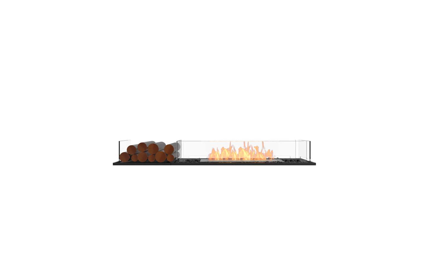 EcoSmart - Flex Fireplace 60BN.BX1 - Bench - Black