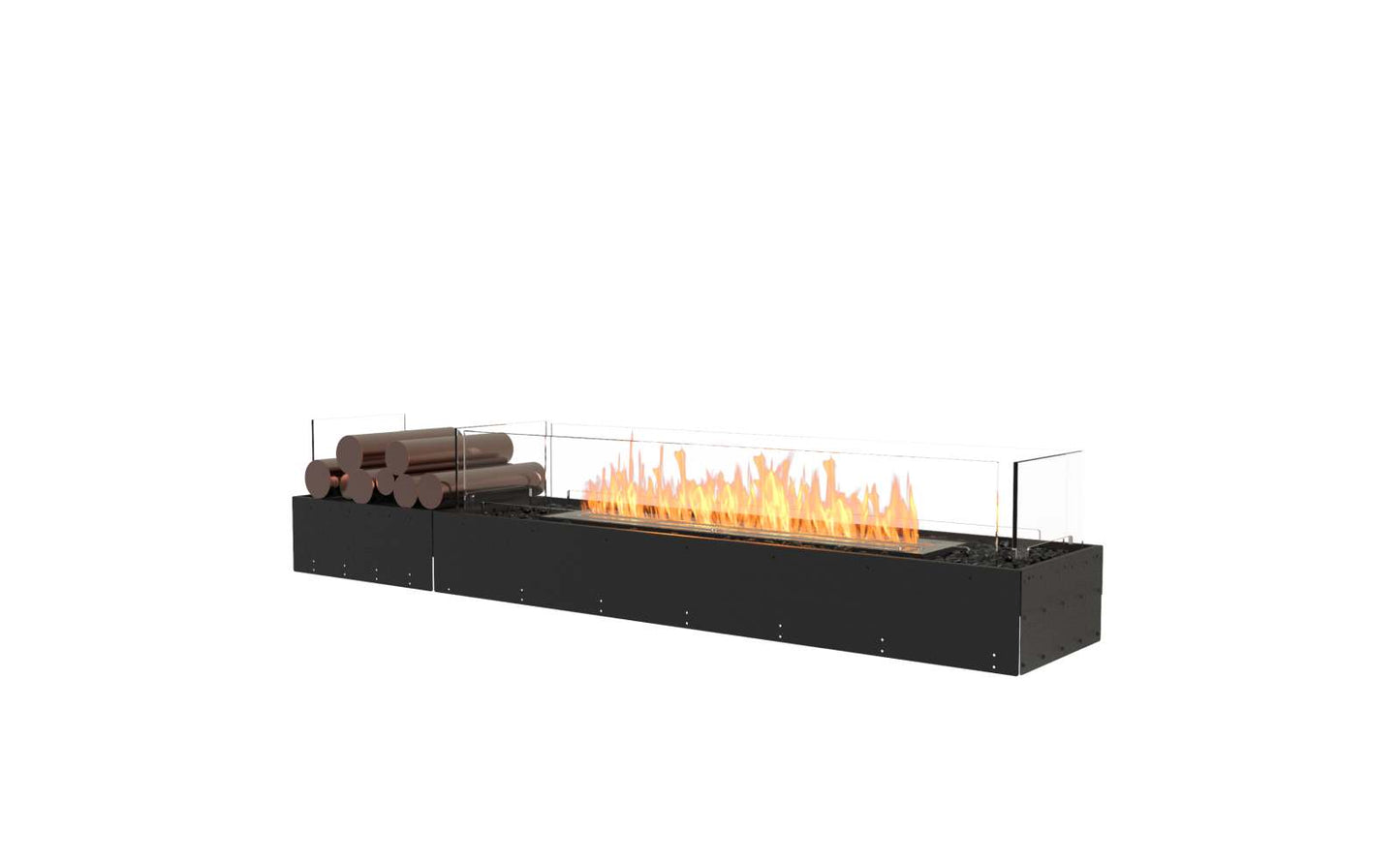 EcoSmart - Flex Fireplace 68BN.BX1 - Bench - Black