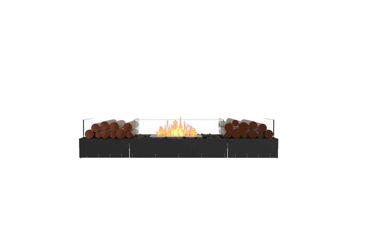 EcoSmart - Flex Fireplace 68BN.BX2 - Bench - Black