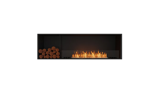 EcoSmart - Flex Fireplace 68SS.BXL - Single Sided - Black
