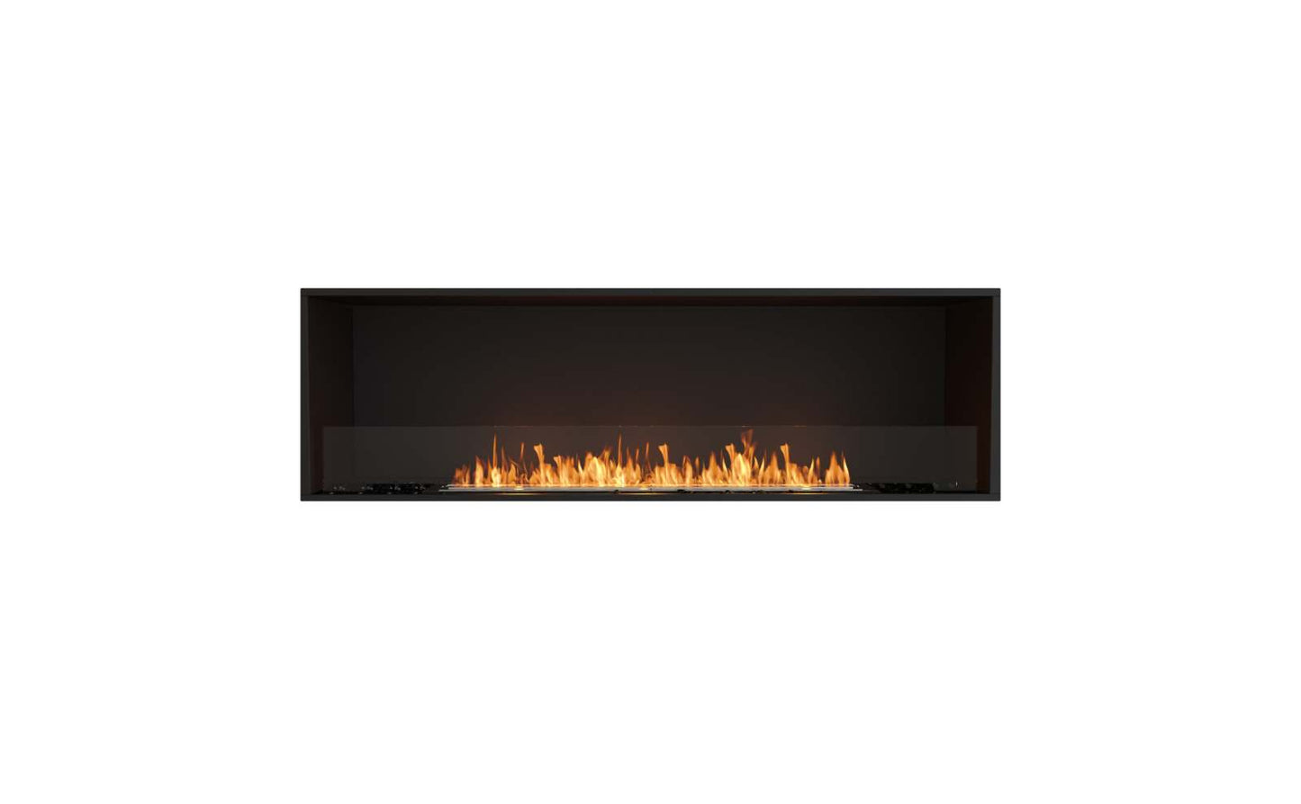 EcoSmart - Flex Fireplace 68SS - Single Sided - Black