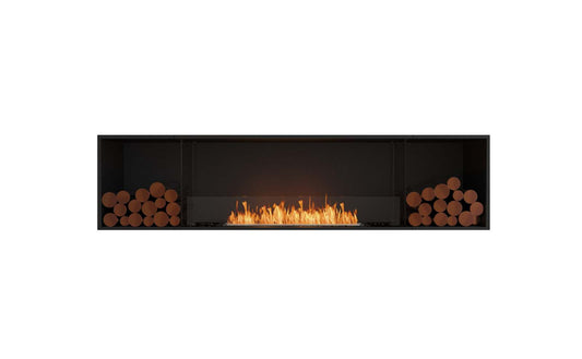 EcoSmart - Flex Fireplace 86SS.BX2 - Single Sided - Black
