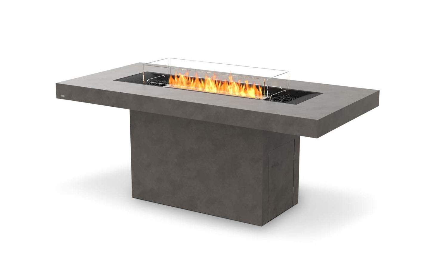 EcoSmart Fire - Gin 90 (Bar) - Fire Pit Table - Natural