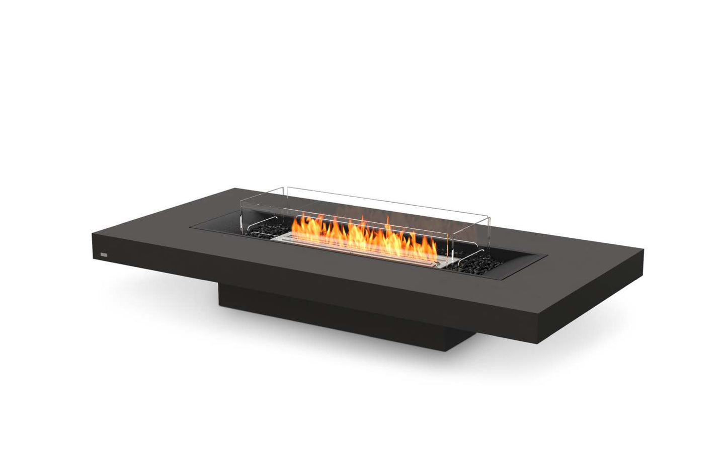 EcoSmart Fire - Gin 90 (Low) - Fire Pit Table - Graphite