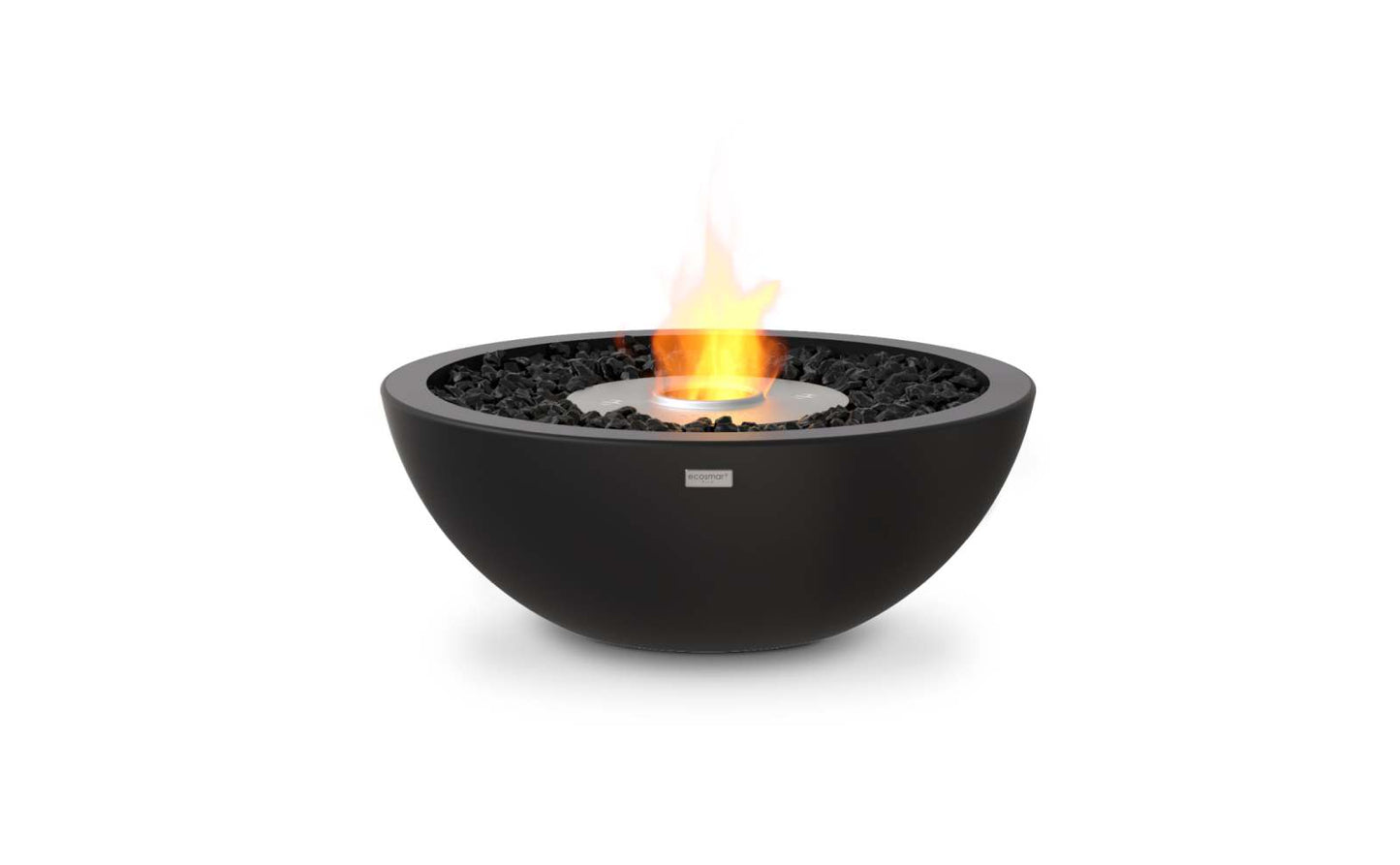 EcoSmart Fire - Mix 600 - Fire Pit Bowl - Graphite