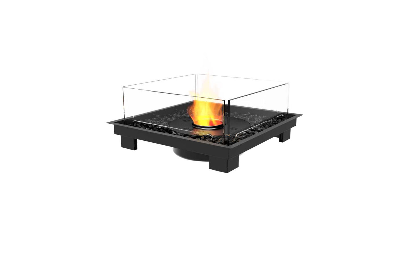 EcoSmart Fire - Square 22 - Fireplace Insert - Black