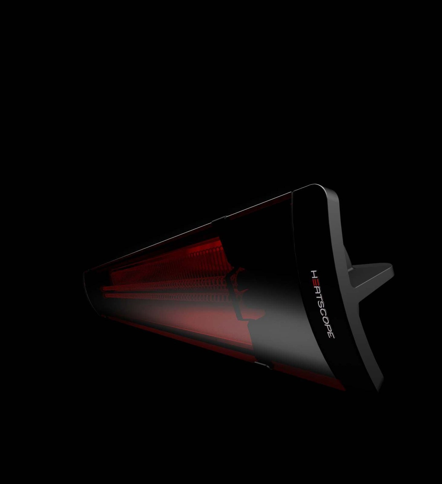 Heatscope heater - Pure 3000W - Radiant Heater - Black