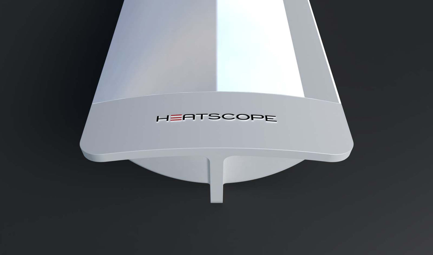 Heatscope heater - Pure 2400W - Radiant Heater - White