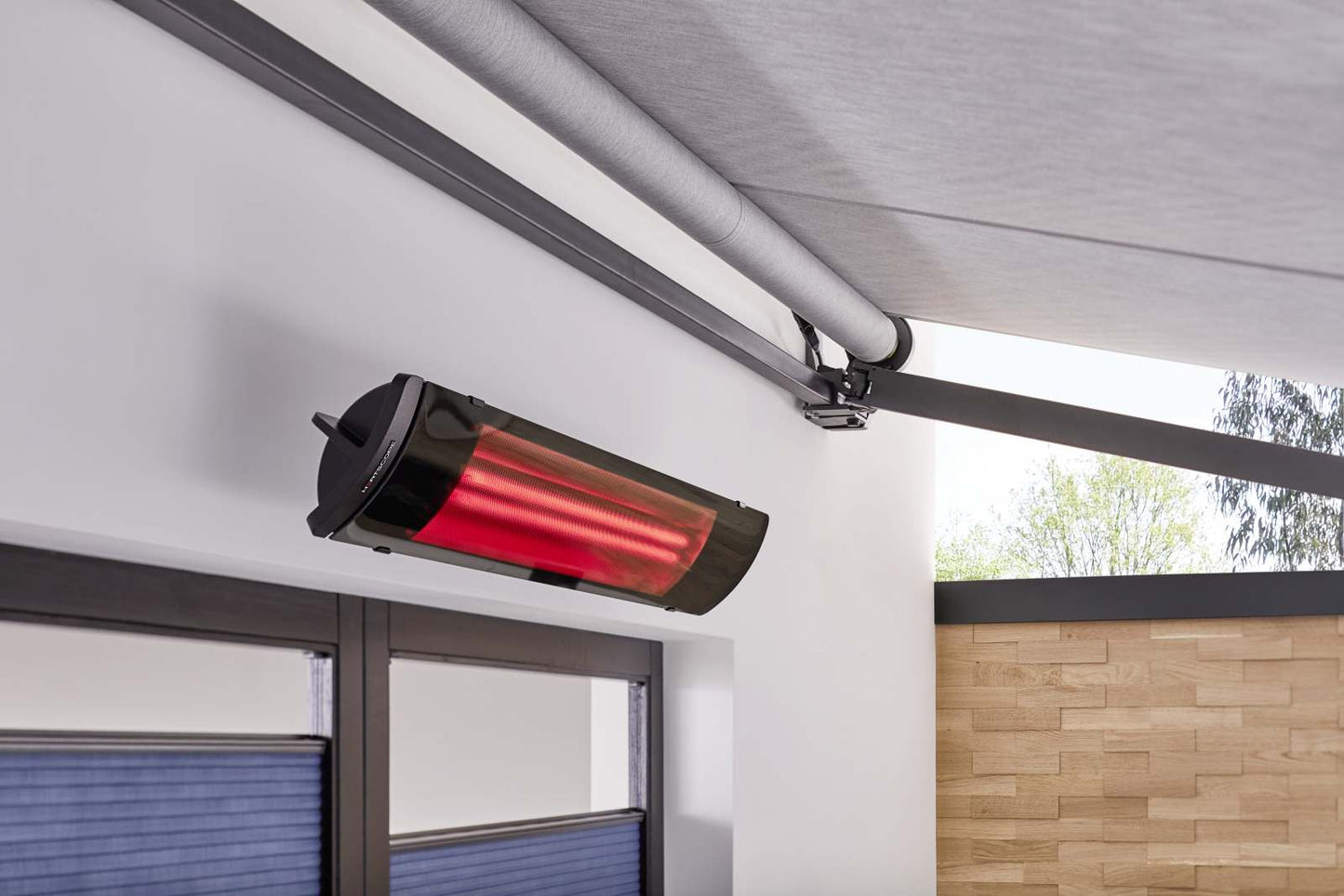 Heatscope heater - Pure 2400W - Radiant Heater - Black