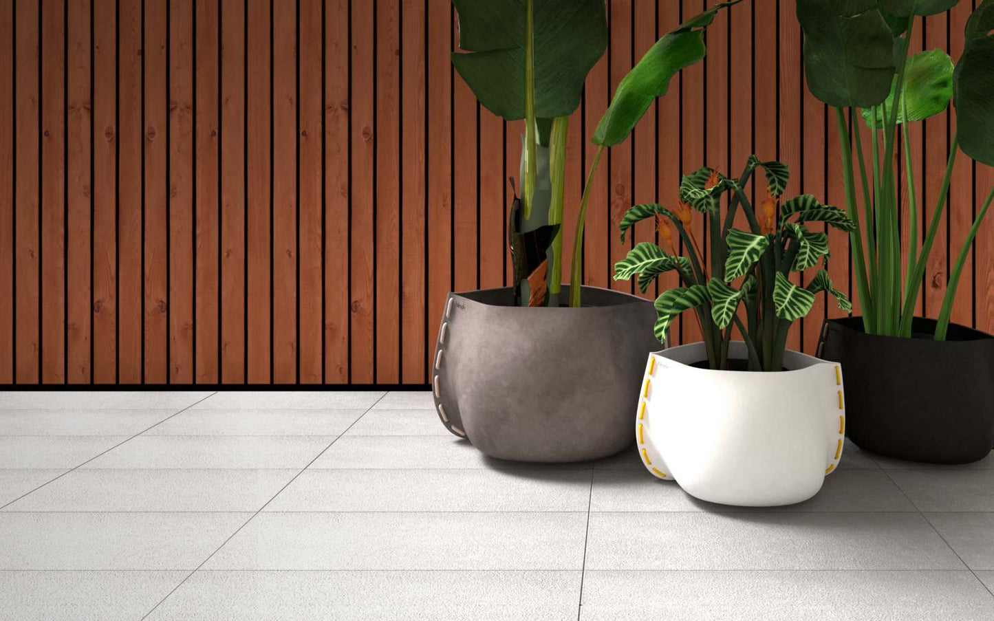 Blinde Design - Stitch 50 - Planter - Natural